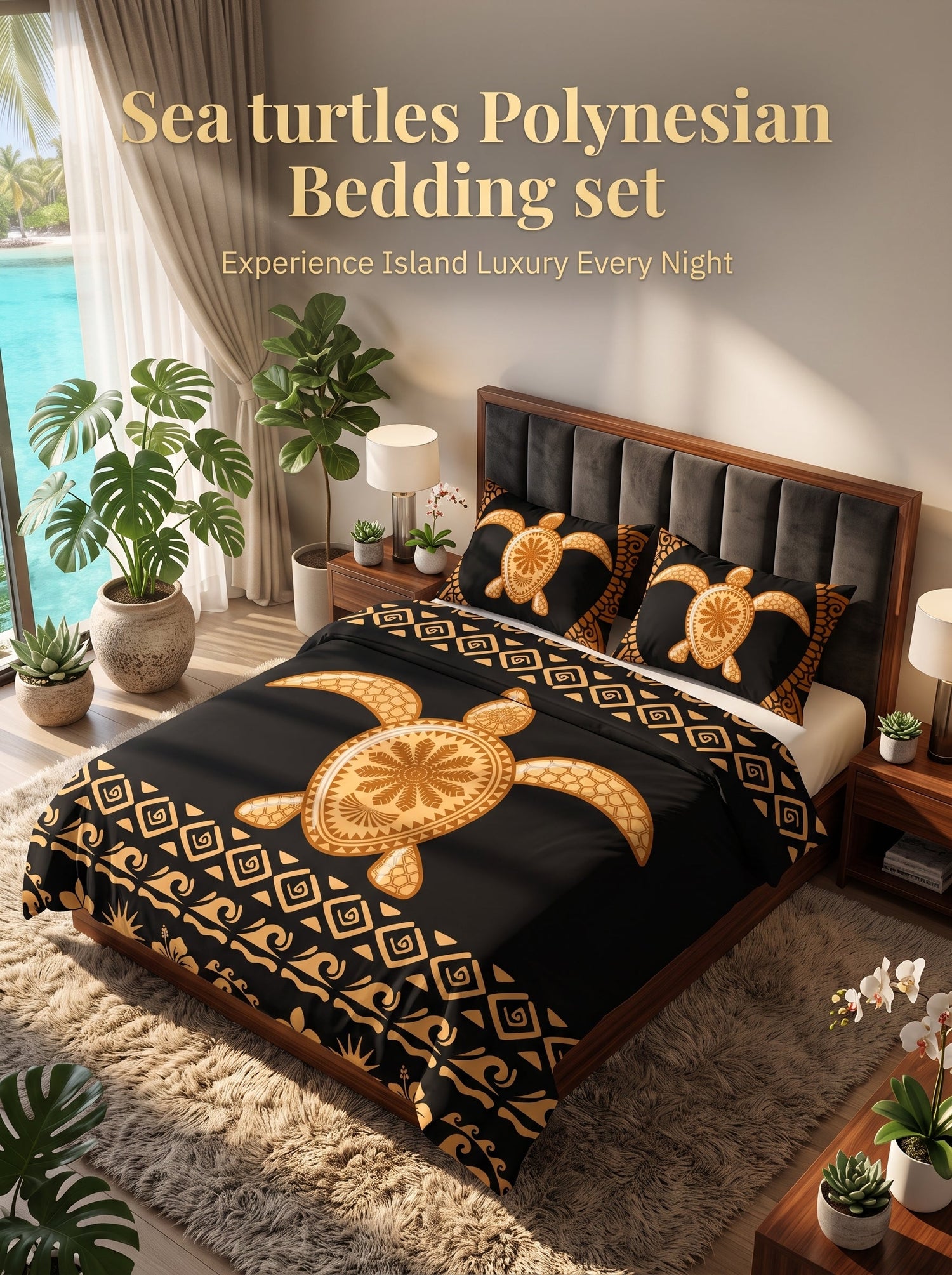 Polynesian Bedding set