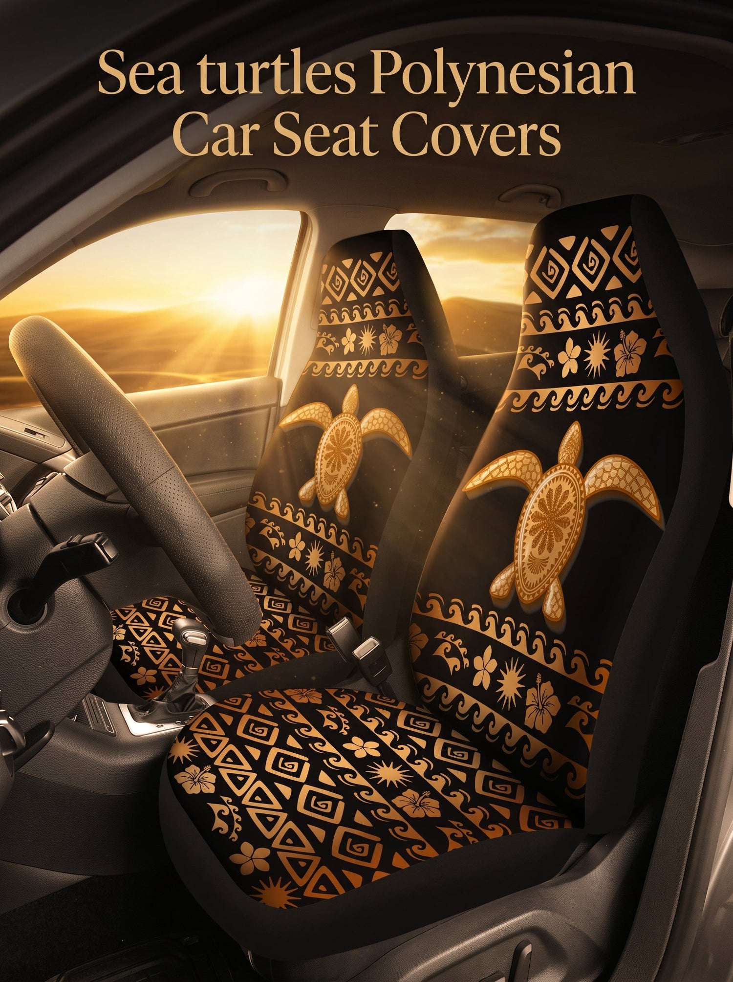 Polynesian Car seat covers