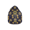 kaleidoscope Gold Print Design Unisex Beanie