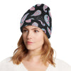 Paisley Pink Design Mandala Print Unisex Beanie