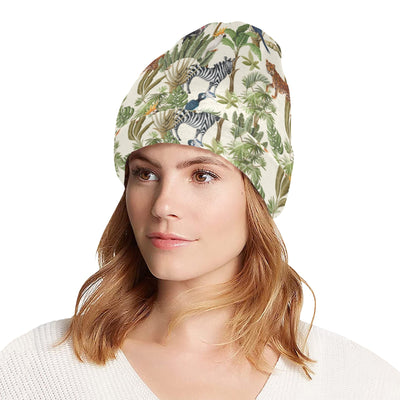 Safari Animal Print Design LKS304 Unisex Beanie