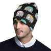 Camper Pattern Camping Themed No 2 Print Unisex Beanie