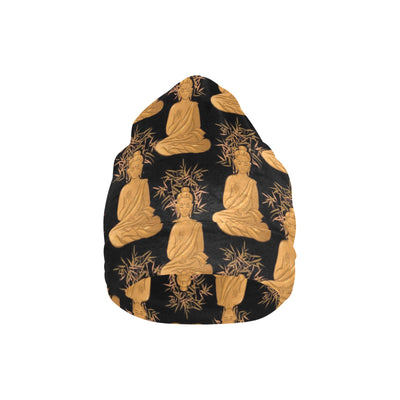 Buddha Pattern Print Design 01 Unisex Beanie