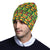 African Zip Zag Print Pattern Unisex Beanie