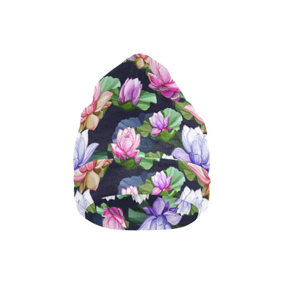 Lotus Flower Print Design Unisex Beanie