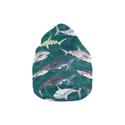 Shark Style Print Unisex Beanie