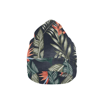 Bird Of Paradise Pattern Print Design BOP02 Unisex Beanie