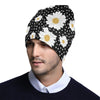 Daisy Pattern Print Design DS02 Unisex Beanie