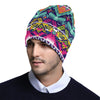 Indian Navajo Color Themed Design Print Unisex Beanie