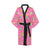 Ice Cream Pattern Print Design IC04 Women's Short Kimono