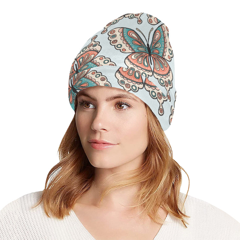 Butterfly Pattern Unisex Beanie