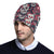 Sugar Skull Print Design LKS303 Unisex Beanie