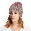 Bohemian Pattern Print Design 03 Unisex Beanie