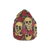 Skull And Roses Print Design LKS302 Unisex Beanie