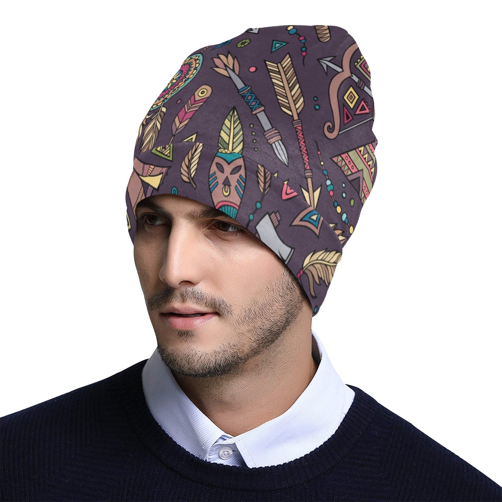 Tribal native american Aztec Unisex Beanie