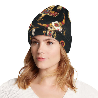 Native American Symbol Pattern Unisex Beanie