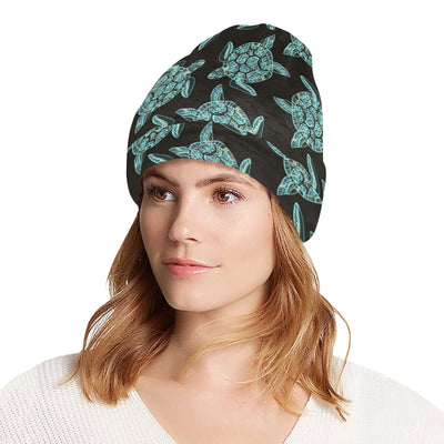 Sea Turtle Print Design LKS302 Unisex Beanie