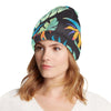 Tropical Palm Leaves Hawaiian Flower Unisex Beanie