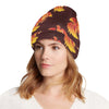 Rooster Pattern Print Design A04 Unisex Beanie