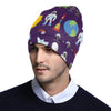 Alien Astronaut Planet Unisex Beanie