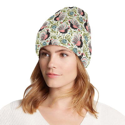 Rooster Print Design Unisex Beanie