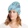 Dolphin Print Pattern Unisex Beanie