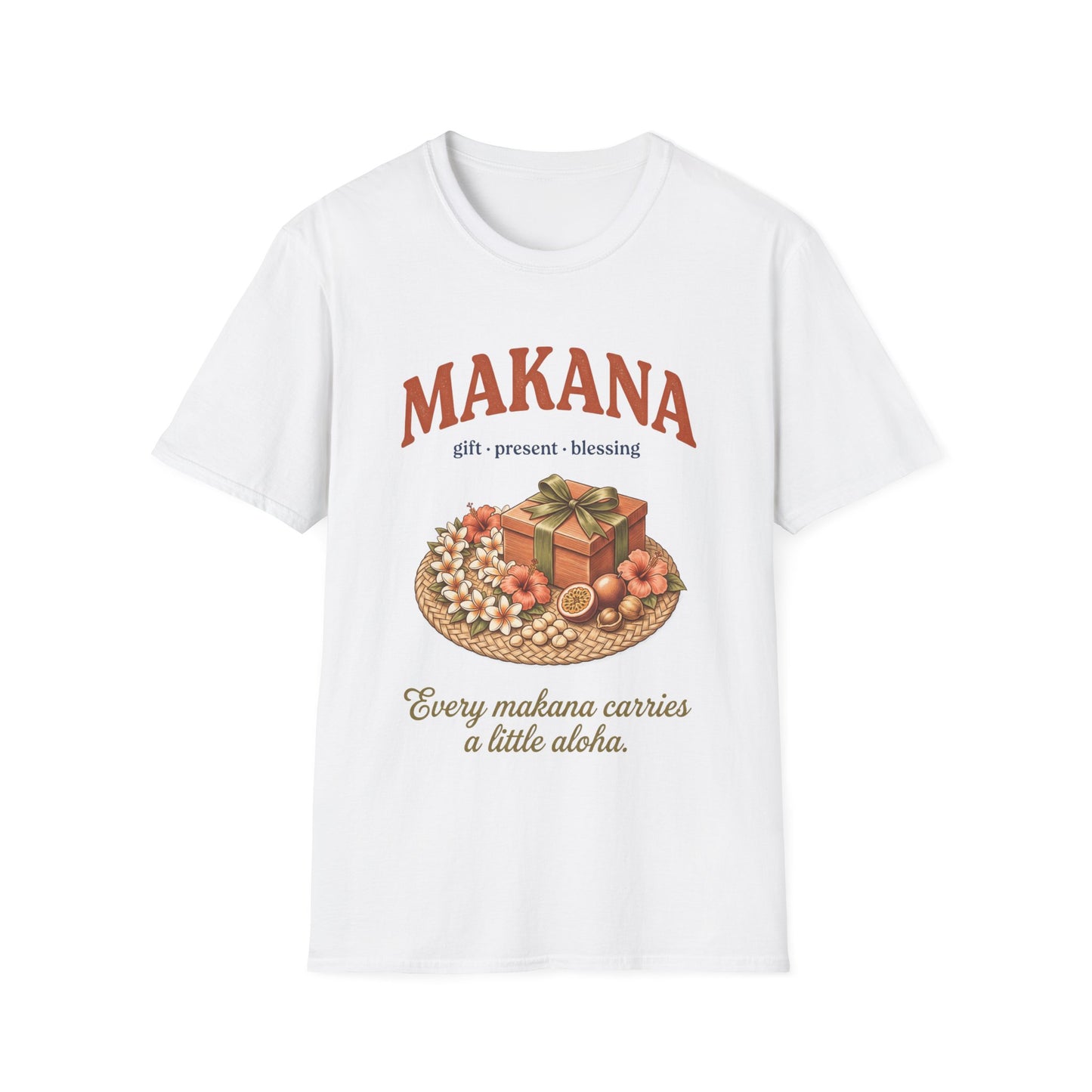 Makana Gift T-Shirt — Hawaiian 'Gift • Present • Blessing' Graphic Tee