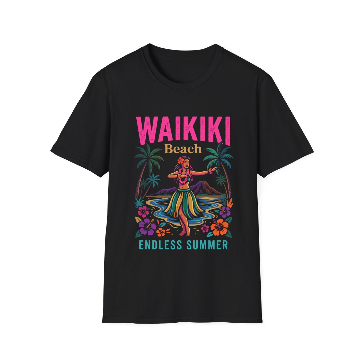Waikiki Hawaii Summer T-Shirt