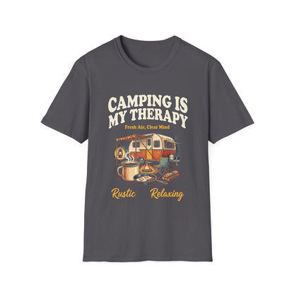Camping Is My Therapy T‑Shirt