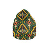 Kente Green Design African Print Unisex Beanie