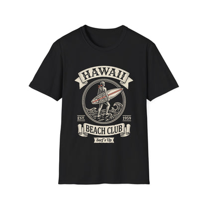 Hawaii Beach Club Surf's Up T-Shirt