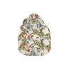 Butterfly Flower Pattern Print Design 06 Unisex Beanie