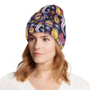 Ganesha Indian Pattern Print Design 03 Unisex Beanie