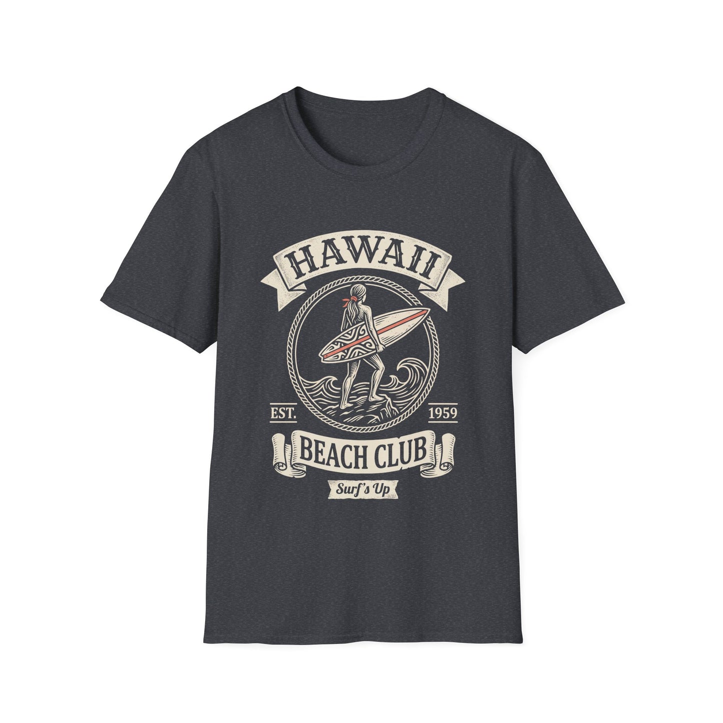 Hawaii Beach Club Surf's Up T-Shirt