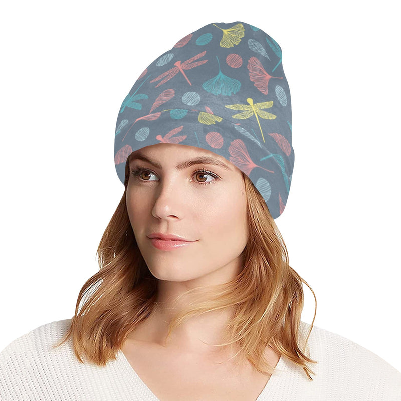 Dragonfly Print Design LKS403 Unisex Beanie