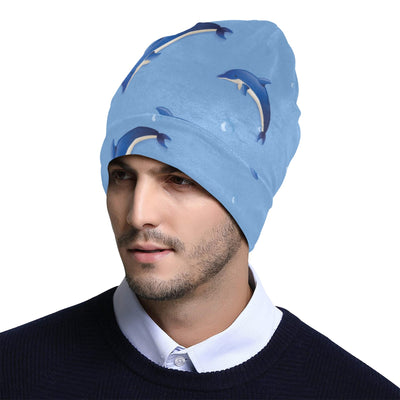 Dolphin Blue Print Unisex Beanie