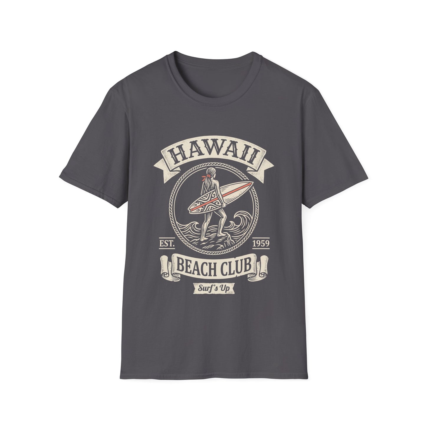 Hawaii Beach Club Surf's Up T-Shirt