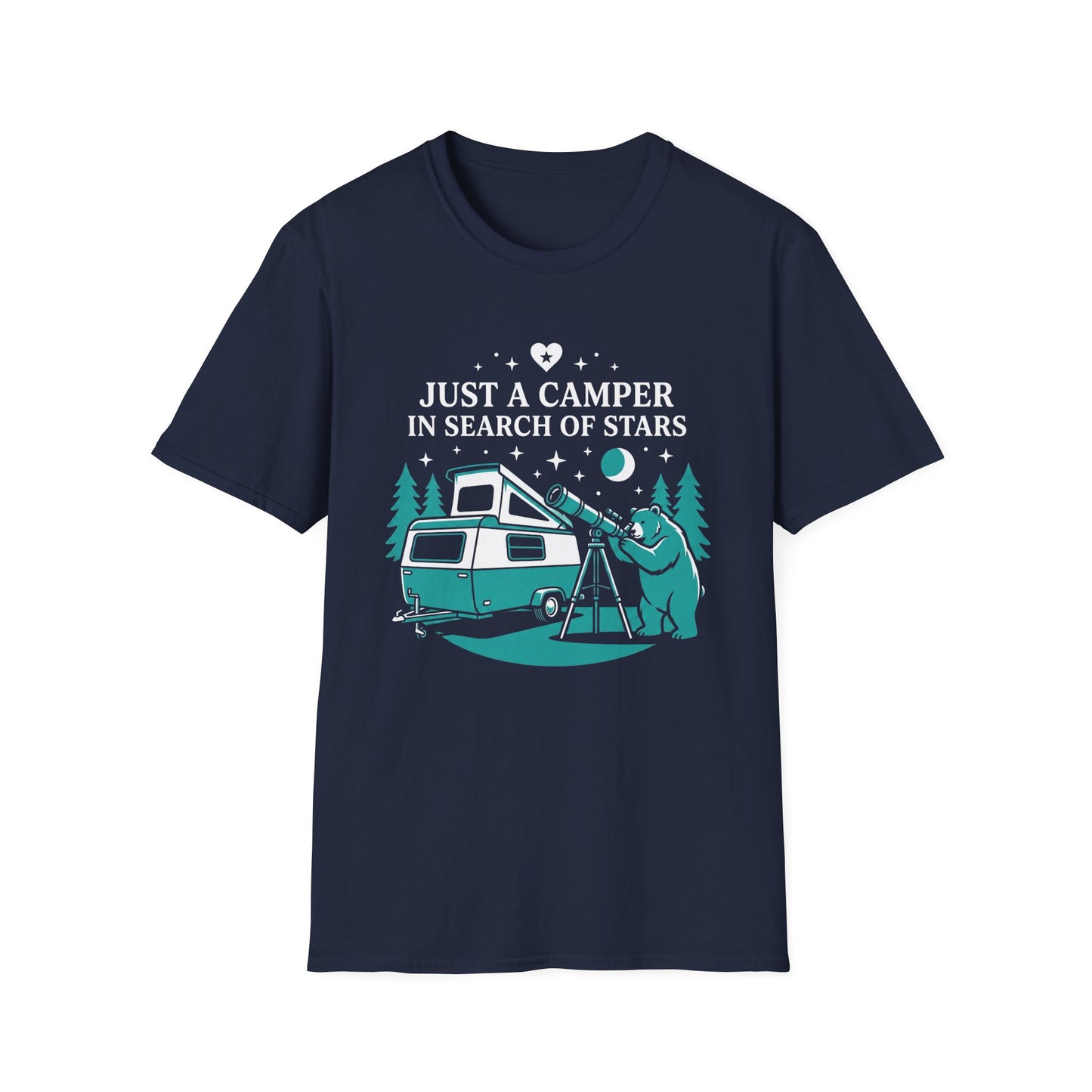 Just a Camper in Search of Stars T-Shirt