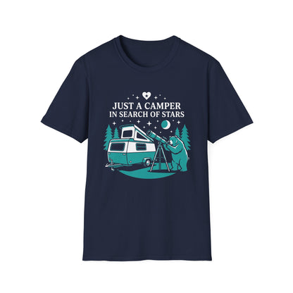 Just a Camper in Search of Stars T-Shirt
