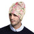 Bird Butterfly Pink Flower Print Pattern Unisex Beanie