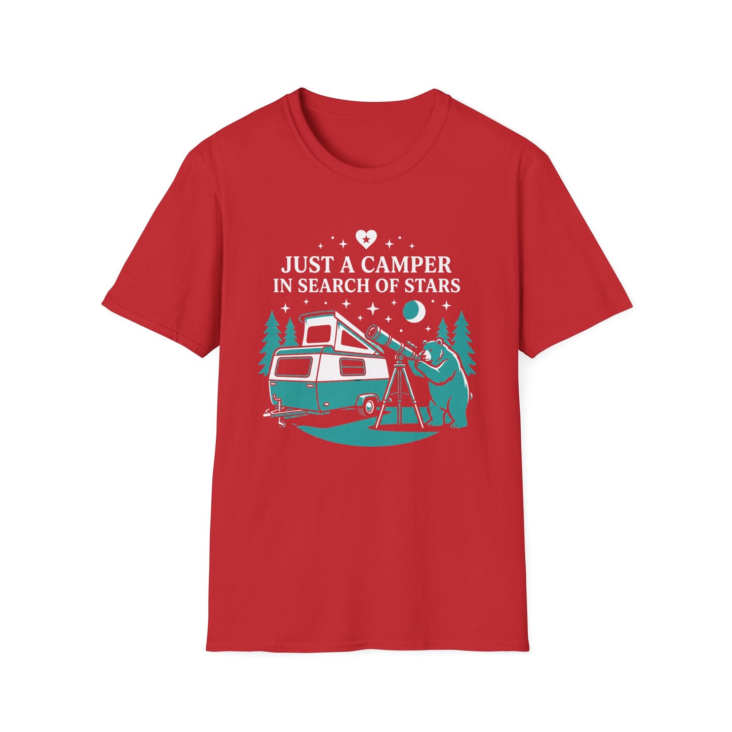 Just a Camper in Search of Stars T-Shirt