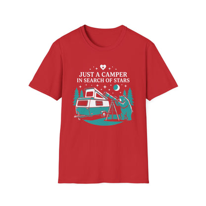 Just a Camper in Search of Stars T-Shirt