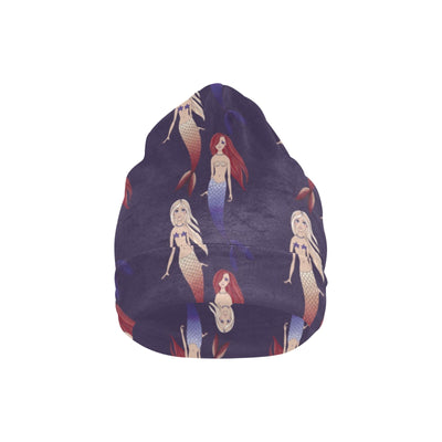 Mermaid Pattern Print Design 02 Unisex Beanie