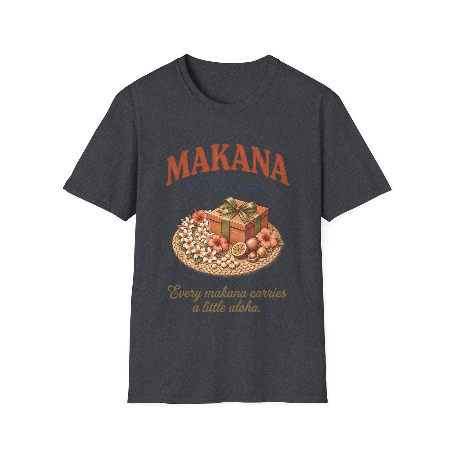 Makana Gift T-Shirt — Hawaiian 'Gift • Present • Blessing' Graphic Tee