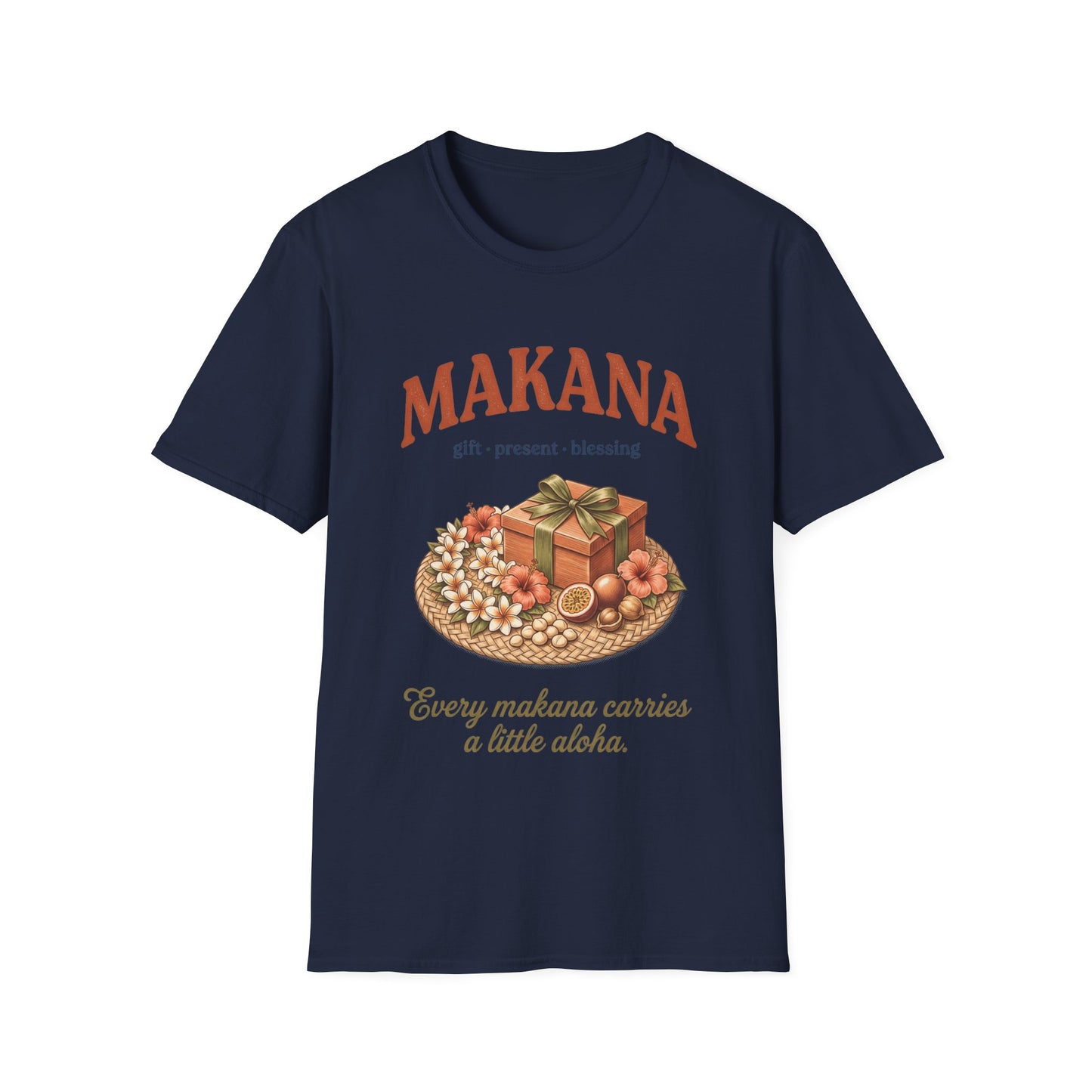Makana Gift T-Shirt — Hawaiian 'Gift • Present • Blessing' Graphic Tee