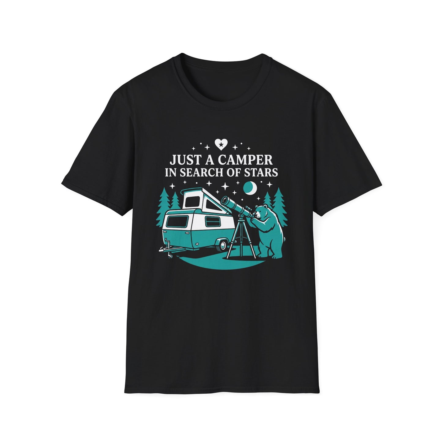 Just a Camper in Search of Stars T-Shirt