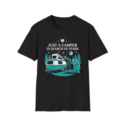 Just a Camper in Search of Stars T-Shirt