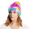 Tie Dye Rainbow Themed Print Unisex Beanie