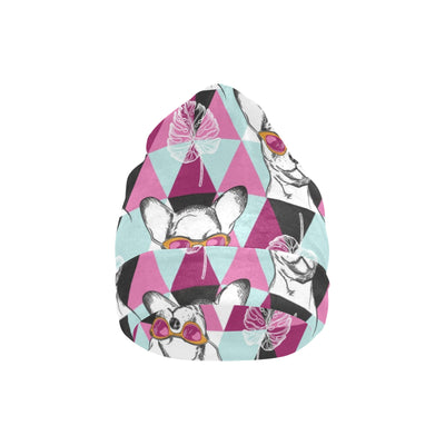 Chihuahua Cute Triangle Pattern Unisex Beanie