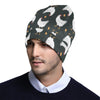 Chicken Pattern Print Design 06 Unisex Beanie